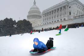 Sleet, freezing rain disrupt life in Washington before exiting region