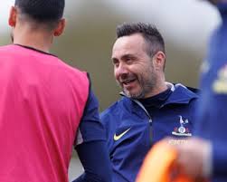 De Zerbi Targets "Ange-Ball" Revival to Save Spurs From Relegation