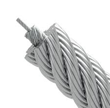 Elevator Wire Rope Ø6-8mm 6x19s PPC – Escalator Parts