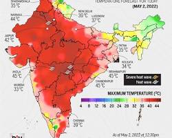 Heat wave in Rajasthan 2022 India