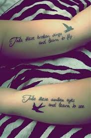 Best Friend Short Tattoo Quotes - DesignCarrot.co via Relatably.com