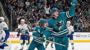 Chernyshov Scores Twice in Sharks' Shootout Loss to Canucks