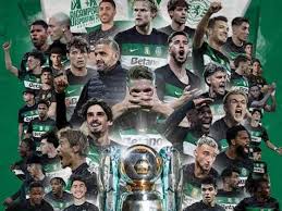 Sporting beat Vitória 2-0 to be crowned champions of Portugal
