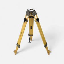 Durable Wooden Tripods | Land Surveying Essentials