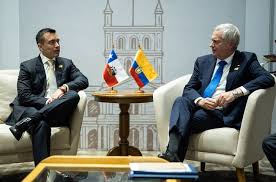 S.E. el Presidente de la República, José Antonio Kast, sostiene reunión bilateral con su par de Ecuador, Daniel Noboa