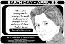 Rachel Carson - Do One Thing - Heroes for a Better World - HeroPix via Relatably.com