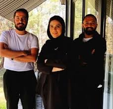 عکس/ نگاهی به استایل سحر دولتشاهی، نوید محمدزاده و صابر ابر در پشت صحنه یک سریال فوق العاده قدیمی