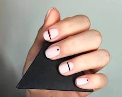 Image of Minimalist Nails nail art design