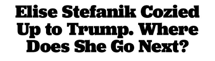 What’s next for Elise Stefanik?