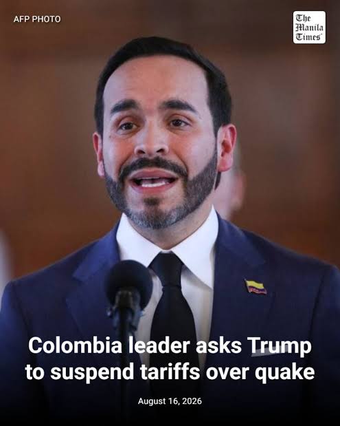 Colombia's new President Abelardo de la Espriella calls on Donald Trump to suspend tariffs as nation reels from deadly earthquake