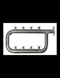 Galvanized Steel Meter Bank Side Water Inlet