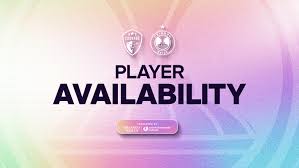 Player availability report, presented by Orlando Health Jewett Orthopedic Institute: Orlando Pride at North Carolina Courage