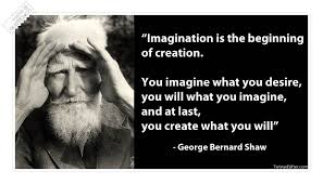 Imagination Is The Beginning Of Creation Famous Quote « QUOTEZ.CO via Relatably.com