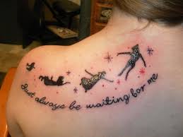 Resultado de imagen de peter pan tattoo