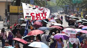 Qué hay detrás de las protestas de maestros que amenazan con alterar la inauguración del Mundial en México