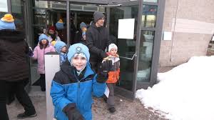 Community walk in Barrie