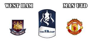 Hasil gambar untuk logo West Ham Vs Manchester United