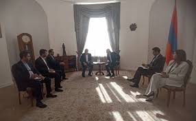 دیدار معاون رئیس‌جمهور و رئیس سازمان برنامه و بودجه کشور با معاون نخست‌وزیر ارمنستان