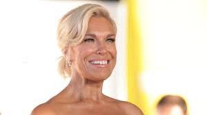 Hannah Waddingham's gleaming skin is thanks to this simple highlighter - and it works instantly