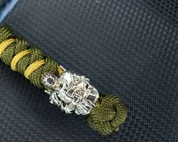 Imagen de Nudo diamante para llavero de paracord