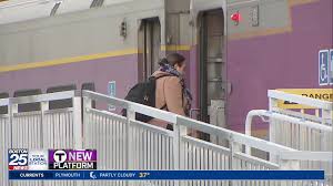 New Gillette Stadium Commuter Rail Platform Debuts