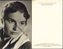 Gudrun Schmidt-Ahrends - AK ohne rückseitige Einteilung - Verlag VEB Progress Film-Vertrieb Berlin 1956 ... - postkarte-gudrun-schmidt-ahrends-4823