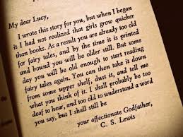 quote quotes books C.S. Lewis narnia Fairytales beautiful words ... via Relatably.com