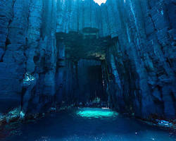 澎湖藍洞的圖片