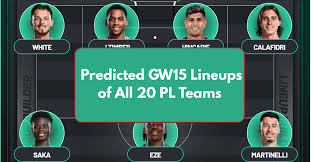 FPL GW15 Predicted Lineups, Injuries, & Press Conference Updates