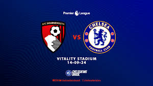 Prévia: Bournemouth vs Chelsea – Premier League 24/25 – 4ª Rodada – Onde 
assistir, informações das equipes e prováveis escalações