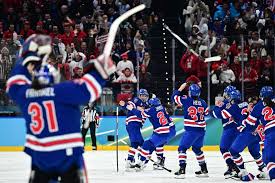 USA Hockey celebrates Olympic victory