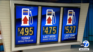 California Gas Prices Approach $5 Per Gallon Amidst Weekly Increases