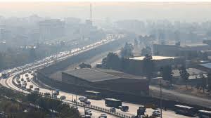 هوای تهران آلوده است