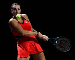 Aryna Sabalenka at WTA Finals