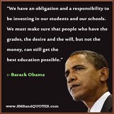 Education Quotes From President Obama. QuotesGram via Relatably.com