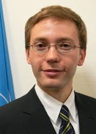 <b>Martin Deuerlein</b>. Komitee: Committee on Disarmament Orga-Team: Party - martindeuerlein