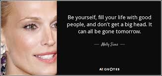 TOP 22 QUOTES BY MOLLY SIMS | A-Z Quotes via Relatably.com