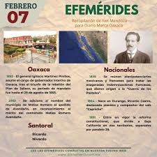 Efemérides 07 de febrero de 2026