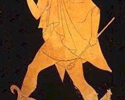 Image of Hermes Messenger God Iliad classical art
