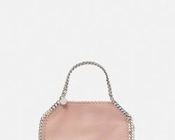 Stella McCartney bag Falabella in burgundy color的图片