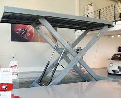 Portable Electric Scissor Lift - Hydraulic Motorcycle Lift Table