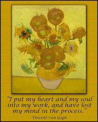 Sunflower Quotes Van Gogh - vangoghalive exhibit open for only a ... via Relatably.com