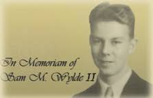 In Memoriam: Sam Mayo Wylde - sam-wylde-ii