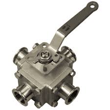 Valves - 4-Way T-Port - 2-Piece Ball Valves - GVC Direct, Inc.