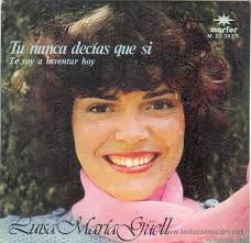 UXV LUISA MARIA GÜELL DISCO SG VINILO NUEVO SIN USAR TU NUNCA DECIAS QUE SI CANTAUTORA 1980. - TU NUNCA DECIAS QUE SI (L.M. GÜELL) - 12309816