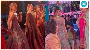 Kriti Sanon steals the show with high-fashion glamour at sister Nupur Sanon-Stebin Ben's sangeet: See what bride wore | Fashion Trends