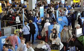 Image result for picture of people in the airport