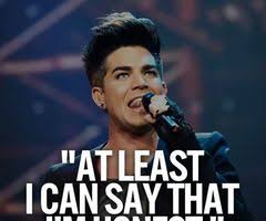 ADAM LAMBERT QUOTES - Inspirational Quotes - ADAM LAMBERT QUOTES via Relatably.com