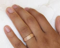 Image of Celtic Knot Yellow Gold Ring for men