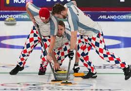 Norway curling team bring party pants back to Winter Olympics for ‘one-game’ tribute